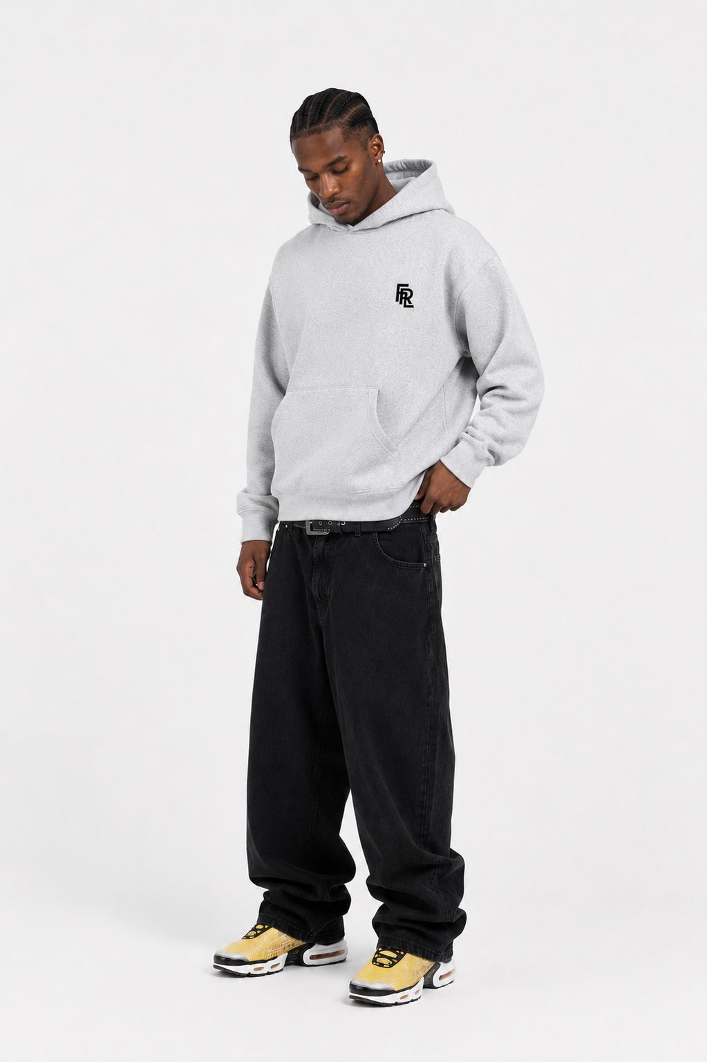 Flyrush Gray Hoodie