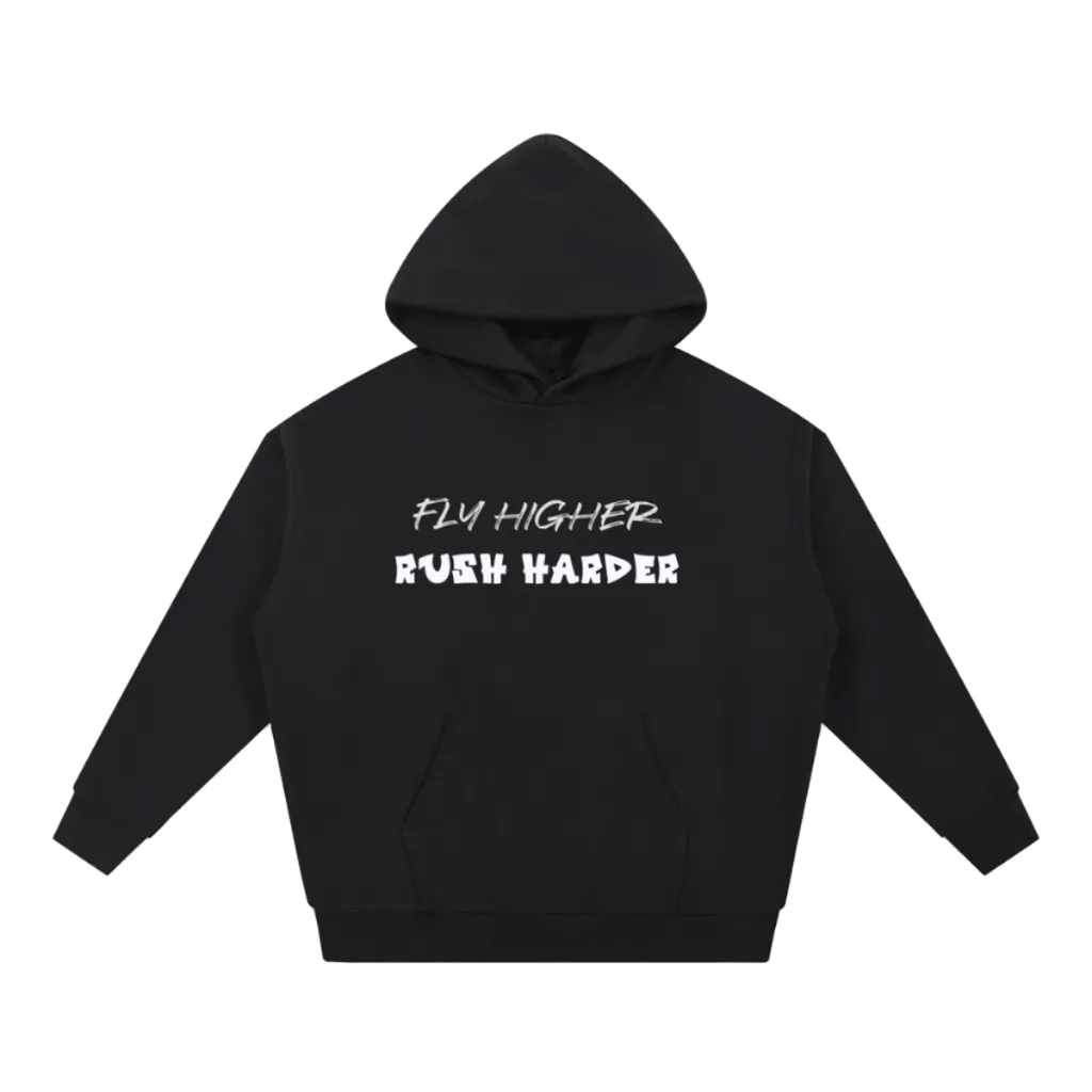 Flyrush black Hoodie