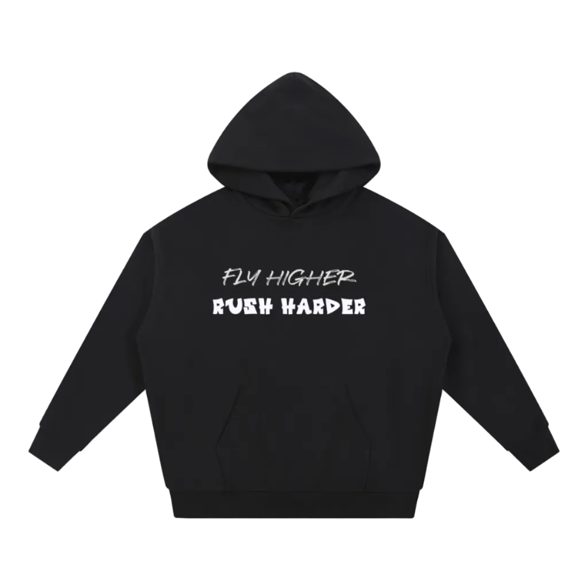 Flyrush black Hoodie
